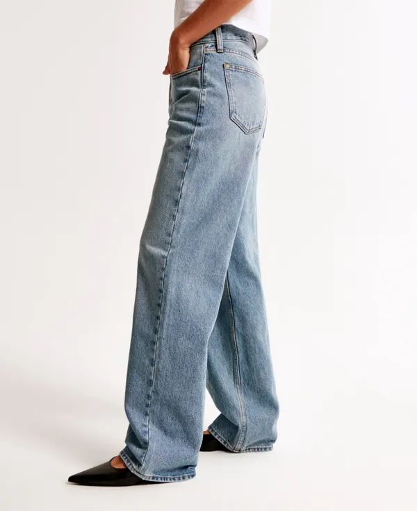 Abercrombie Jeans Mid-Rise Slouchy - Image 3