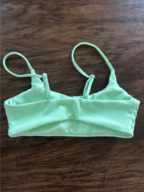 SheIn Green Bikini Top - Image 2