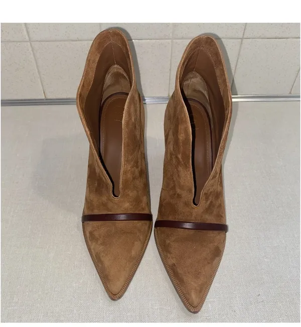 Malone Souliers Clara Suede Ankle Boot Booties Size EUR 38 US 7.5 *Read Scuffed - Image 16