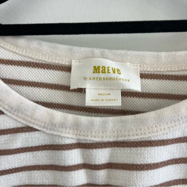 Maeve Anthropologie Stripped Sweater Top - Image 4