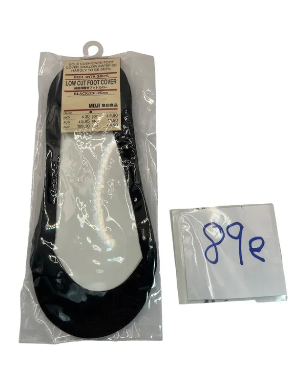 Niki Black Low Cut Foot Cover 23-25 cm USSize 7-9 89e - Image 4