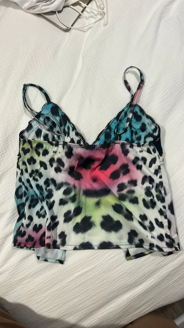 Cheetah Edikted Top Print - Image 2