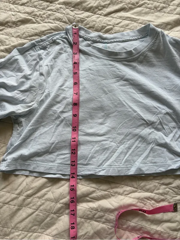 Lululemon All Yours Cropped Short Sleeve Tee - Image 6