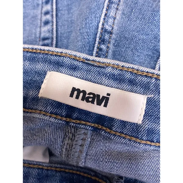 Mavi Paloma Women's Blue High Waisted Wide Leg Baggy Denim Jeans Size 25x31 - Image 5