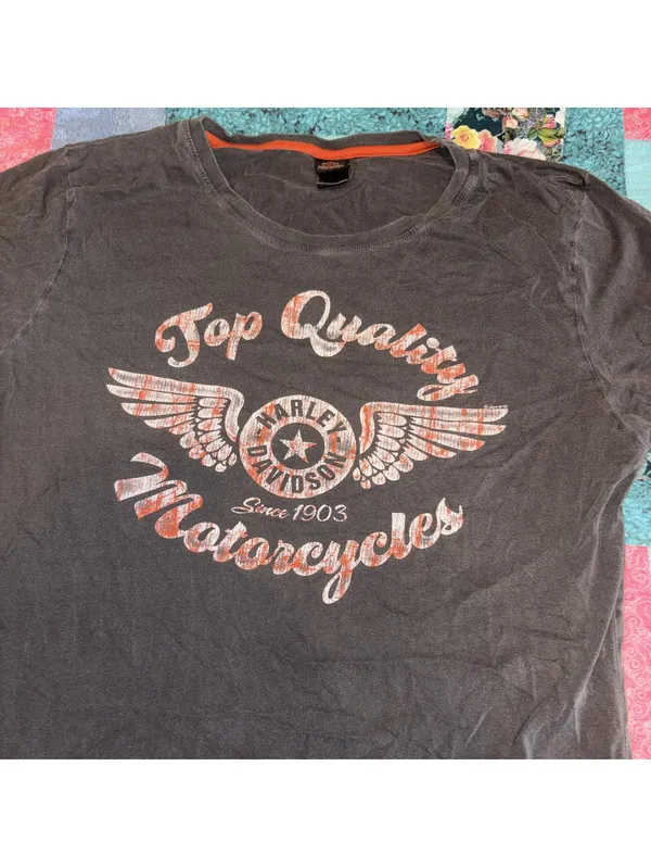 Harley-Davidson Motorcycles Orlando Top Quality Motorcycles T-Shirt Womans 2XL - Image 2
