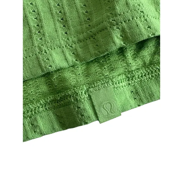 Lululemon Train to Be Tank Top Scream Green Light Relaxed Fit Mesh Size 10⁠ - Image 11