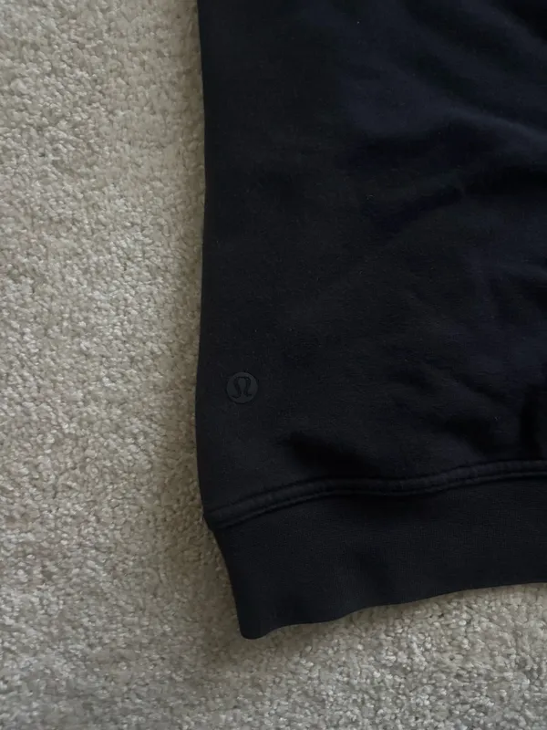Lululemon Logo Hoodie Black - Image 2