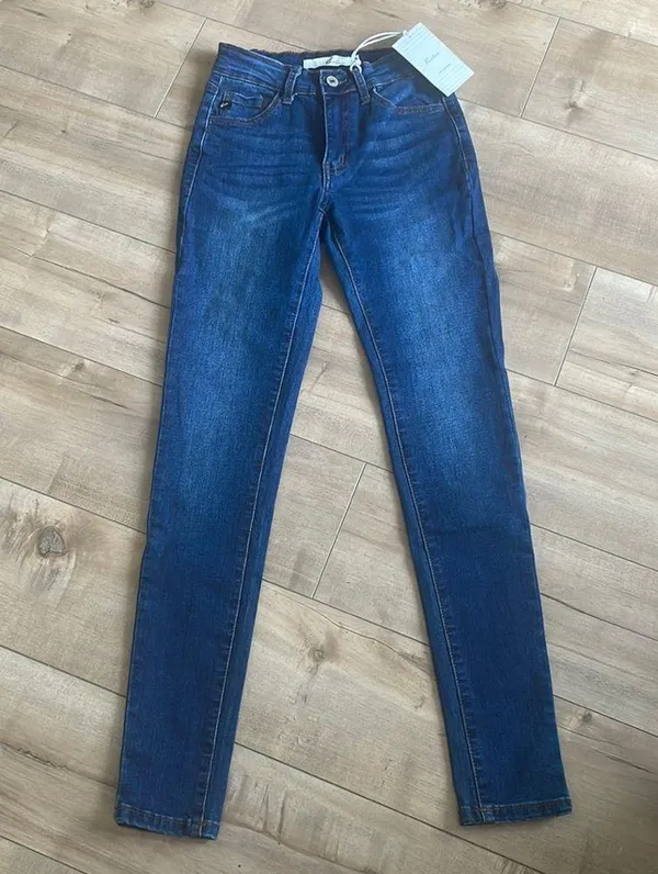 NWT KanCan Classic High Rise Super Skinny Jeans Sz 0 / 23 - Image 2