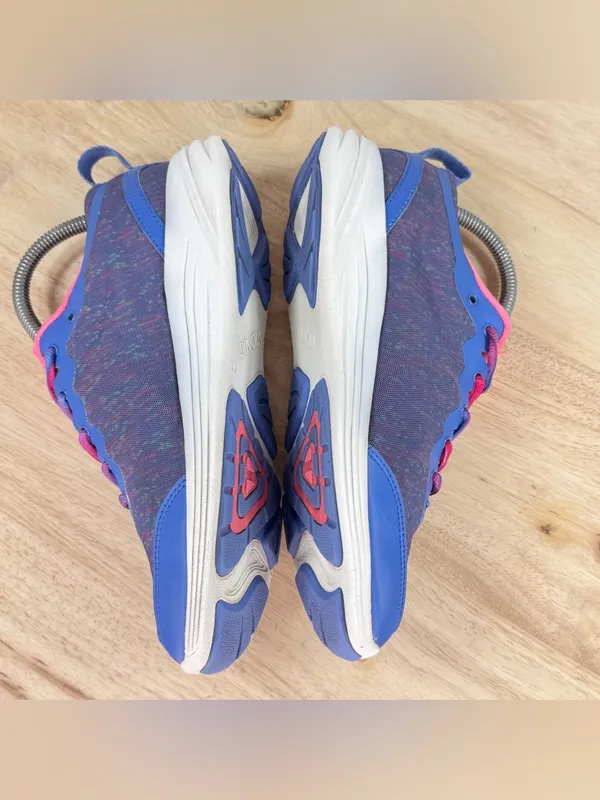 Vionic Agile Fyn Mesh Lace Up Low Top Sneakers Blue Pink Space Dye Size 8 335FYN - Image 5