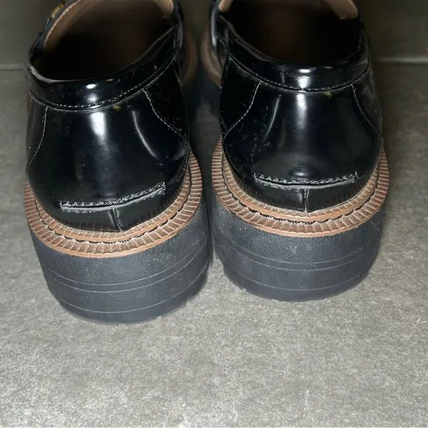 Sam Edelman Laurs Black Chunky Platform Lug Sole Loafers Women’s Shoe Size 8.5 - Image 10