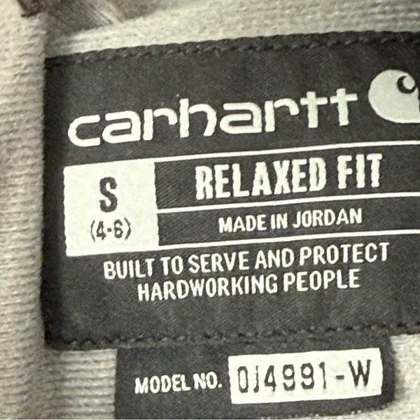 Carhartt‎ fleece pullover relaxed fit Size Small - Image 5