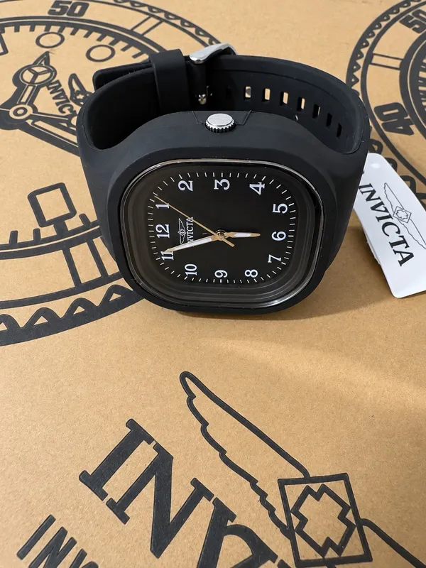 Invicta Celestial Silicone Watch – Black Dial - Image 2
