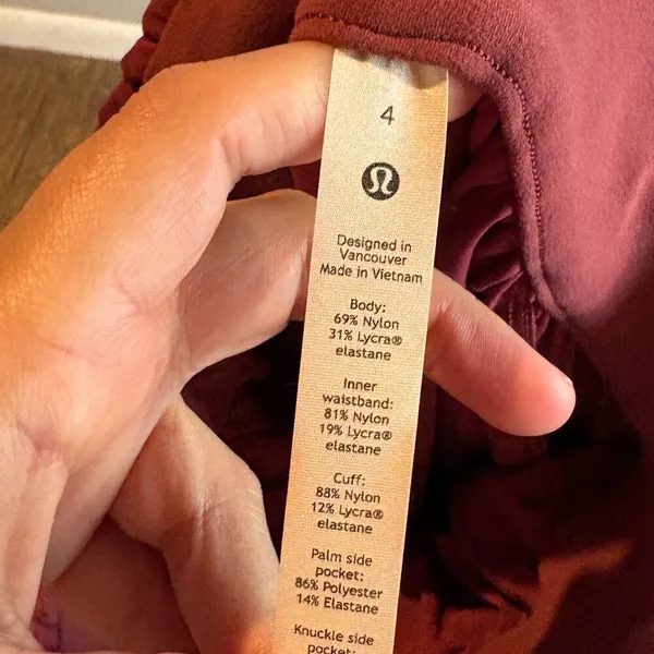 Lululemon Stretch High-Rise Jogger in Mulled Wine - Image 6