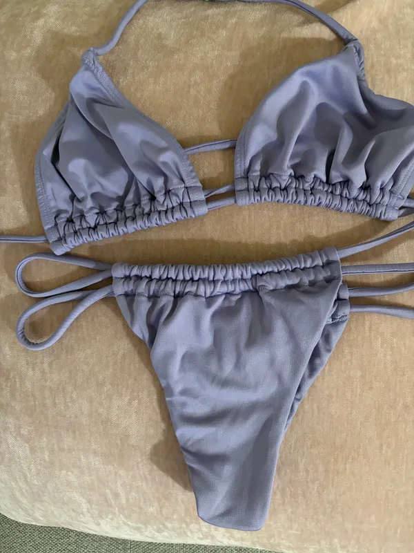 San Lorenzo Purple Bikini Set - Image 8