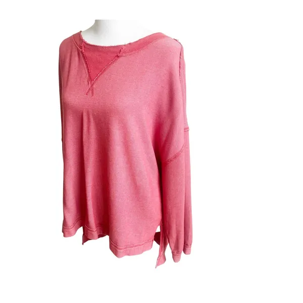 Free People Movement Rugy Match Tunic Top Medium Autumn Spice Drop Pullover - Image 4