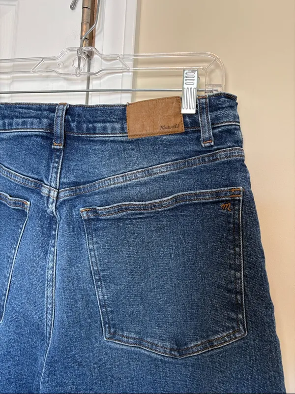 Madewell The '90s Straight Jean Comfort Stretch Barlow Wash Size 30 - Image 7