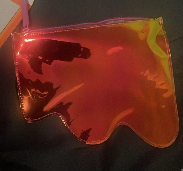 Drunk elephant makeup bag Holographic - Image 7