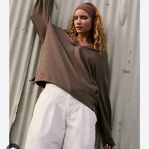 Free People Movement Inspire Boyfriend Layer Top‎ Size XS - Image 2