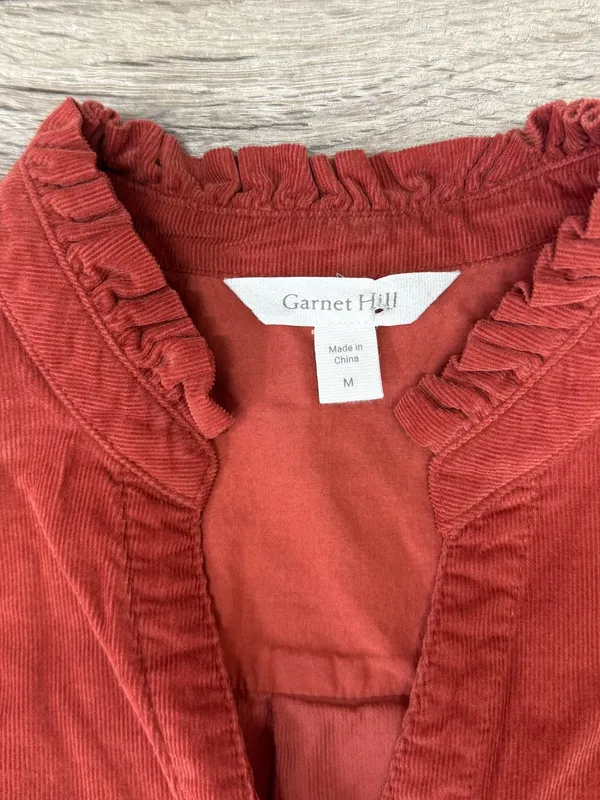 Garnet Hill Daphne‎ Corduroy Dress size medium - Image 5