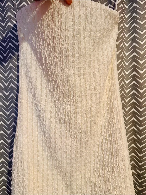 NWT Peppermayo | Calm Waters Knit Mini Dress - Cream, M/L - Image 5