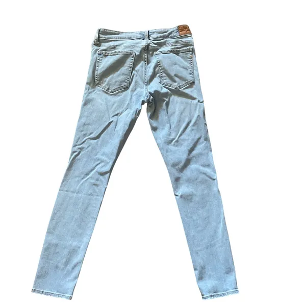 Aeropostale Copied - Light Wash Skinny Jeans Size 10 Women 27x30 Low Rise Stretch - Image 2
