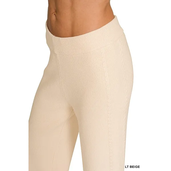 Zenana Viscose Round Neck Top &‎ Pants Set - Large - Image 9