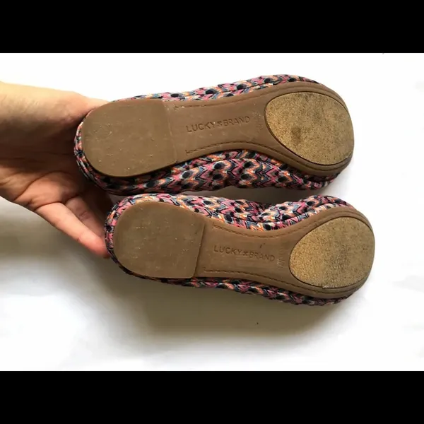 Lucky Brand ballet Flats sz 8M - Image 6