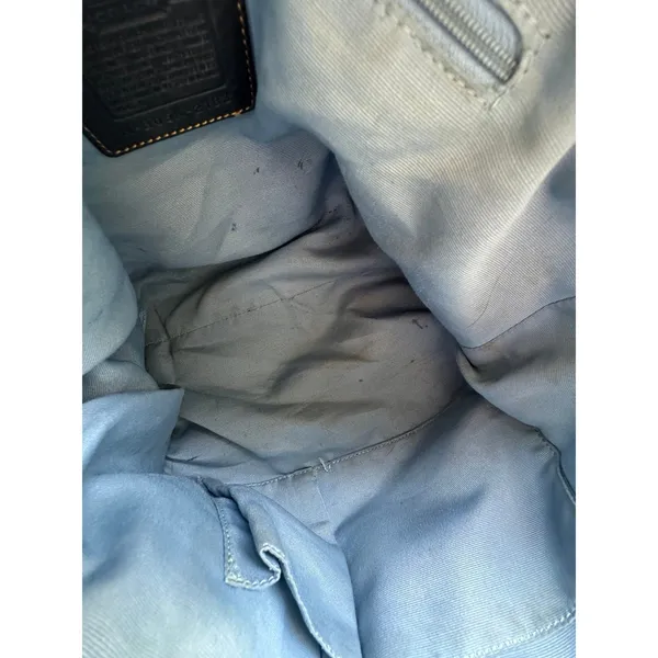 Vintage Y2K Coach B05K-2183 Denim Signature C Monogram Hobo Shoulder Bag - Image 6