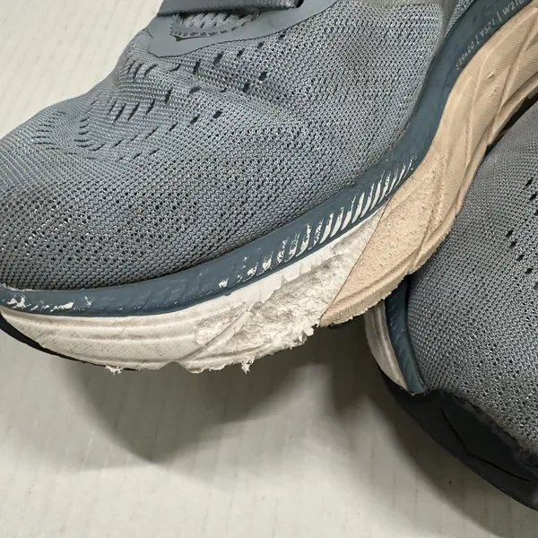 Hoka One‎ One Arahi 5 Running Shoes Womens Size 9.5 Blue Mesh Stability Sneakers - Image 6