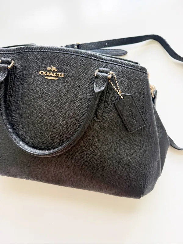 COACH Black Small Margot Carryall - Image 5