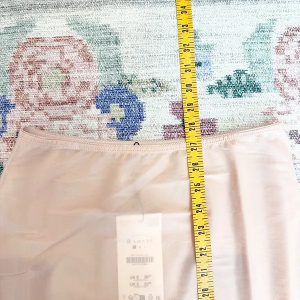 Zara Pink Lace Fairy Midi Skirt Small Sheer Romantic Feminine Ethereal Dainty - Image 5