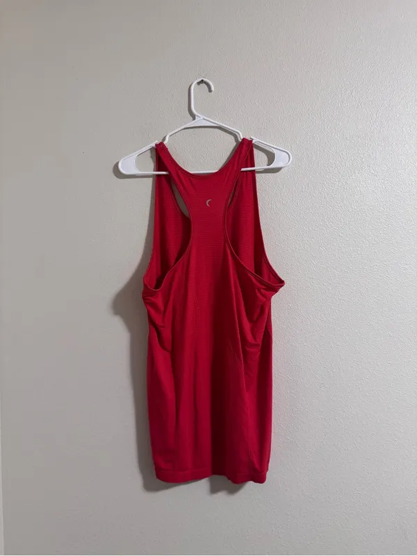 ZYIA Red Racerback Tank Top - Image 3