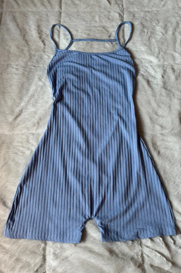 Athletic Romper Blue - Image 3