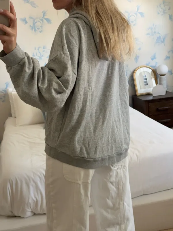 Gap Grey Sweatshirt Hooded - Image 3