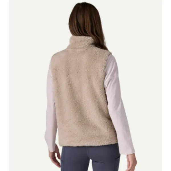 Patagonia Los Gatos High-Pile Fleece Vest Shroom Taupe Granola Girl Gorpcore S - Image 4