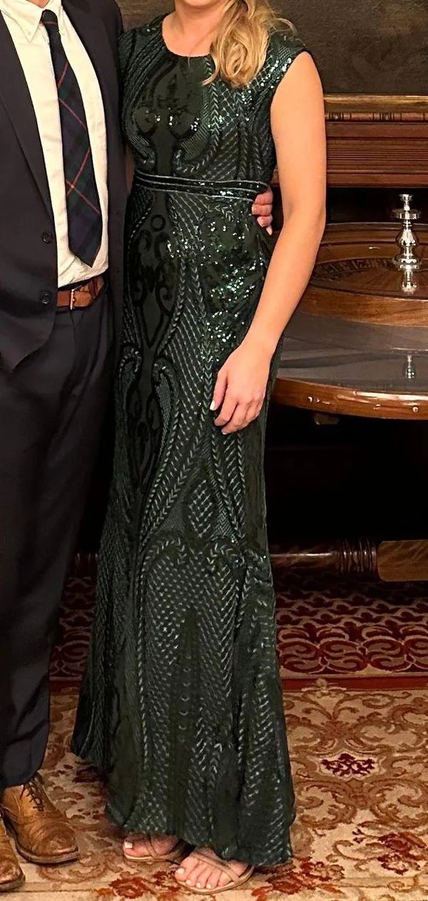 Baltic Born Alessia Sequin Gown - Image 5