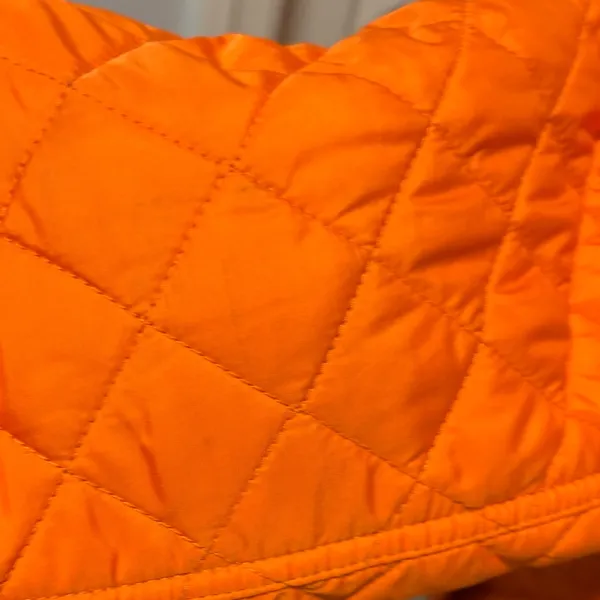 C. Wonder Quilted Barn Jacket size Medium Orange - Image 11
