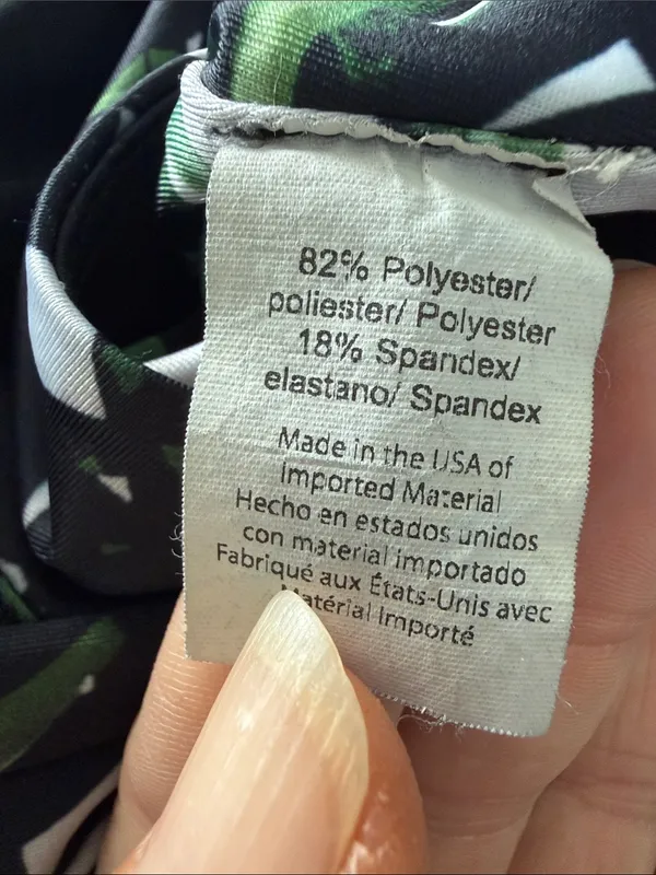 BEYOND YOGA Tropical Leaf-Print High-Waist Leggings Size Small - Image 12