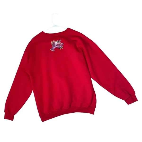 VINTAGE NORTHERN REFLECTIONS Teddy Bear Christmas Sweatshirt - Image 4