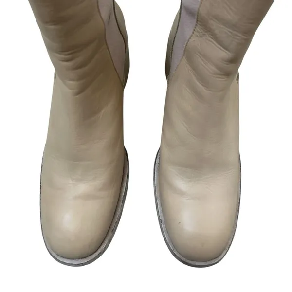 Free People Natural Leather Essential Chelsea Boot Size 9 Gently Used Boho Fall - Image 7