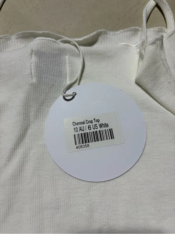 Princess Polly NWT Chennai Ribbed Cropped Tank Top 6 - Image 9