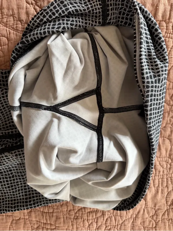 Lululemon Luxtreme Full Length Leggings Size 6 Black White Print‎ - Image 4