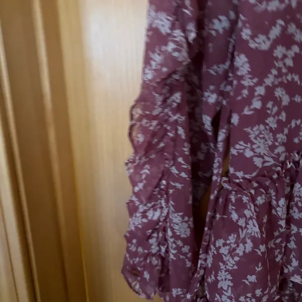 Alessia Frill Dress in Ditsy Flor | Bardot Size M - Image 15