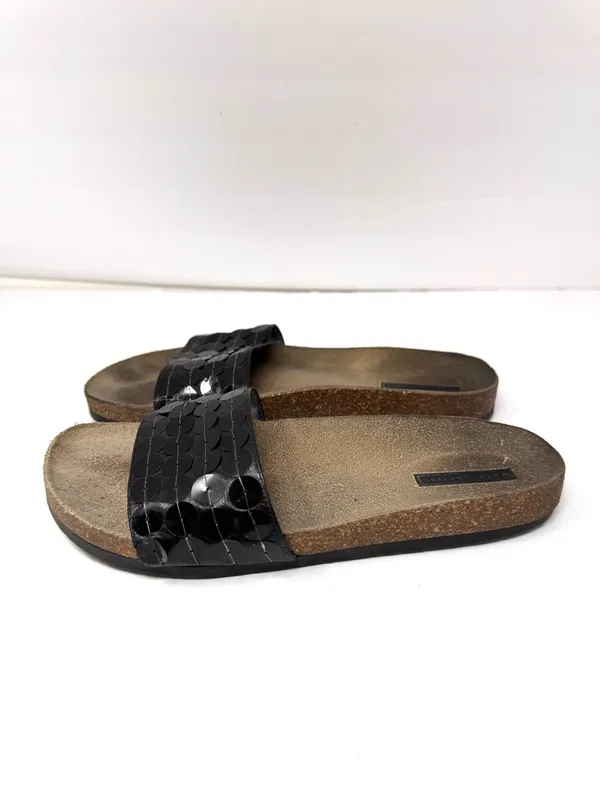 MARC JACOBS Birkenstock style shoes, vintage, made in Italy, size 40 - Image 4