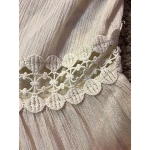 Filly Flair Dress Womens L New Ivory Partially Lined - Image 8