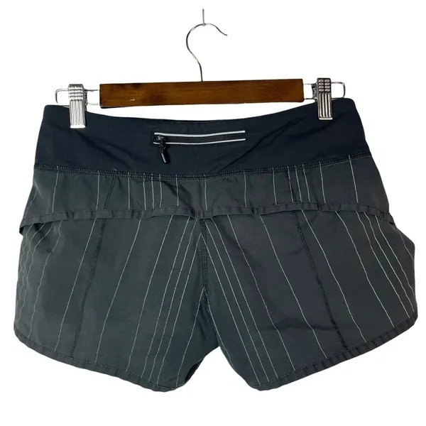 Lululemon Run Speed Short‎ Black Reflective 4 - Image 4