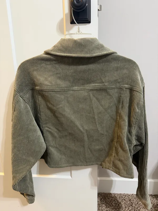 Green corduroy jacket - Image 3