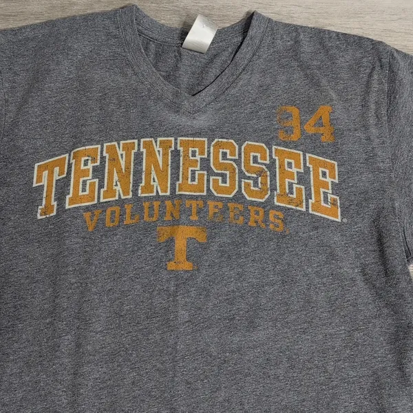 Tennessee Volunteers V-Neck T-Shirt | University Of Tennessee Women's T-Shirt - Image 2