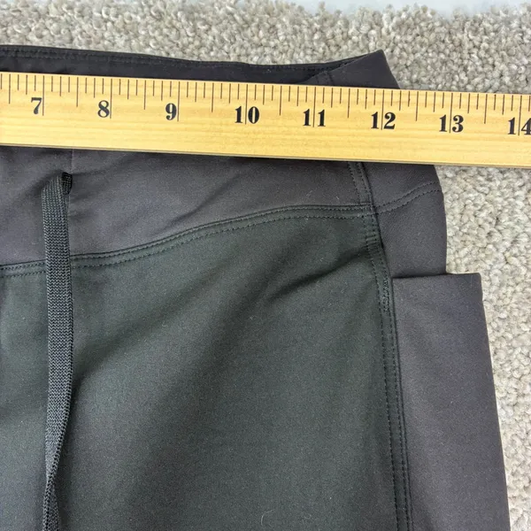 Patagonia Wind Shield Pants Women XS Black Athletic Gorpcore Reflective Running - Image 4