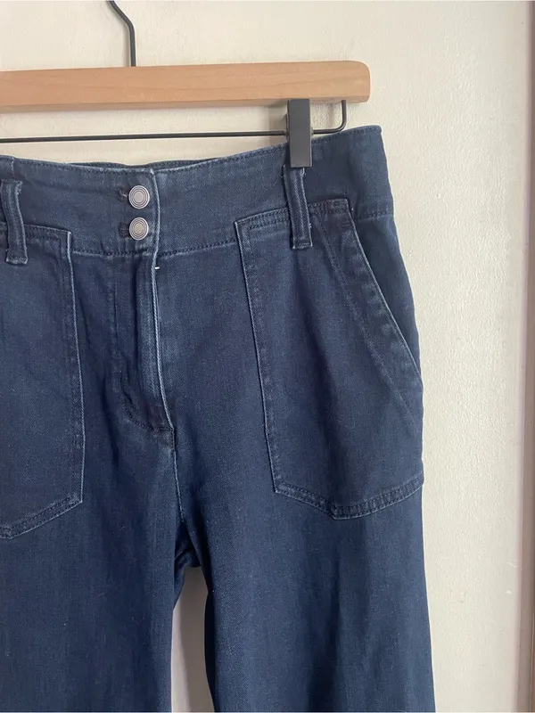 Anthropologie MAEVE The Naomi High-Rise Wide-Leg Jeans - Image 7